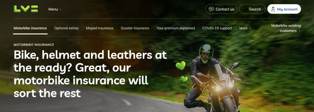 Perusahaan Asuransi Sepeda Motor Teratas di Inggris