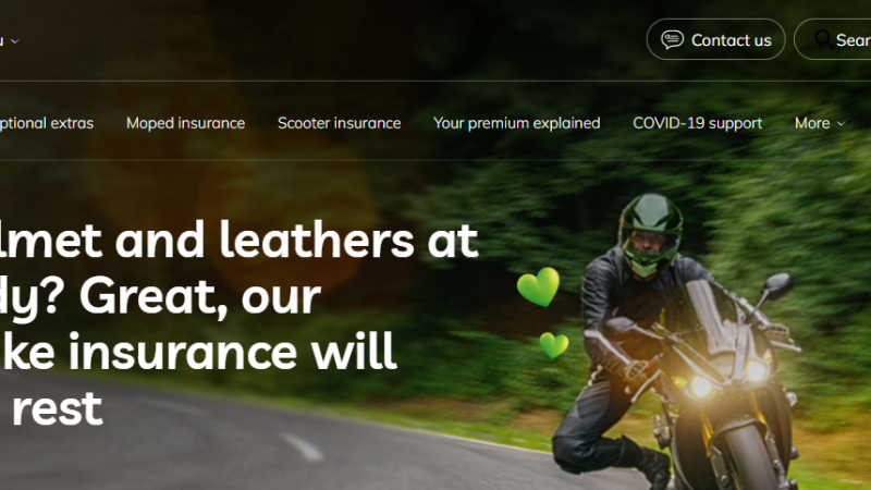 Perusahaan Asuransi Sepeda Motor Teratas di Inggris